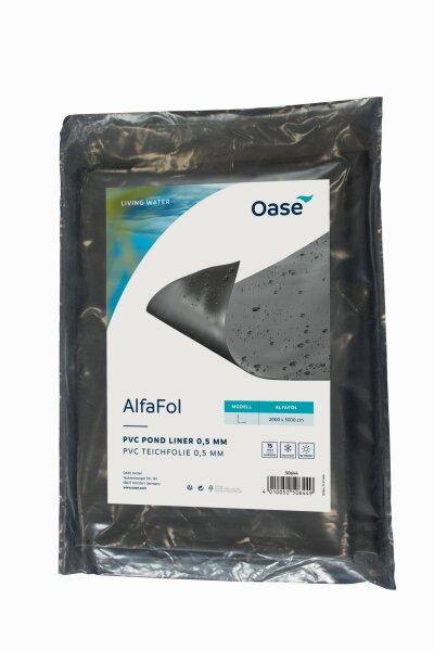 Oase PVC Teichfolie AlfaFol 0,5mm 400 x 600cm Abschnitt