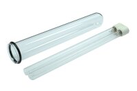 Quarzglas Bördelr. Oase Filtoclear 20.000  + Philips...