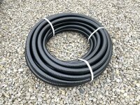 Teichschlauch 1 1/4" (32mm), schwarz, 6 Bar, Rolle 25m